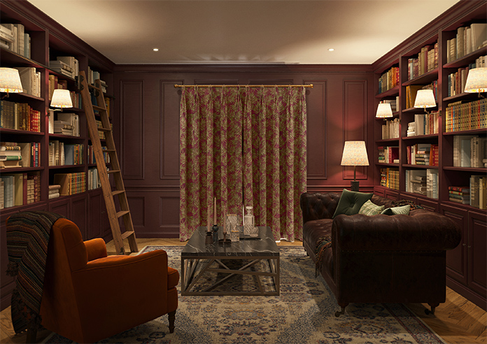 Goa, Vermillion - Made to Measure Curtain - Image 15